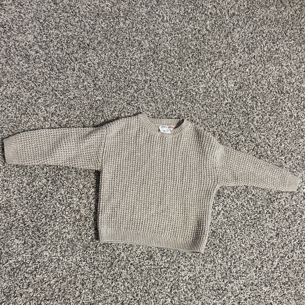 Zara kids Beige Sweater